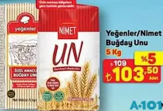 BUĞDAY UNU 5 KG fiyat ve kampanya bilgisi